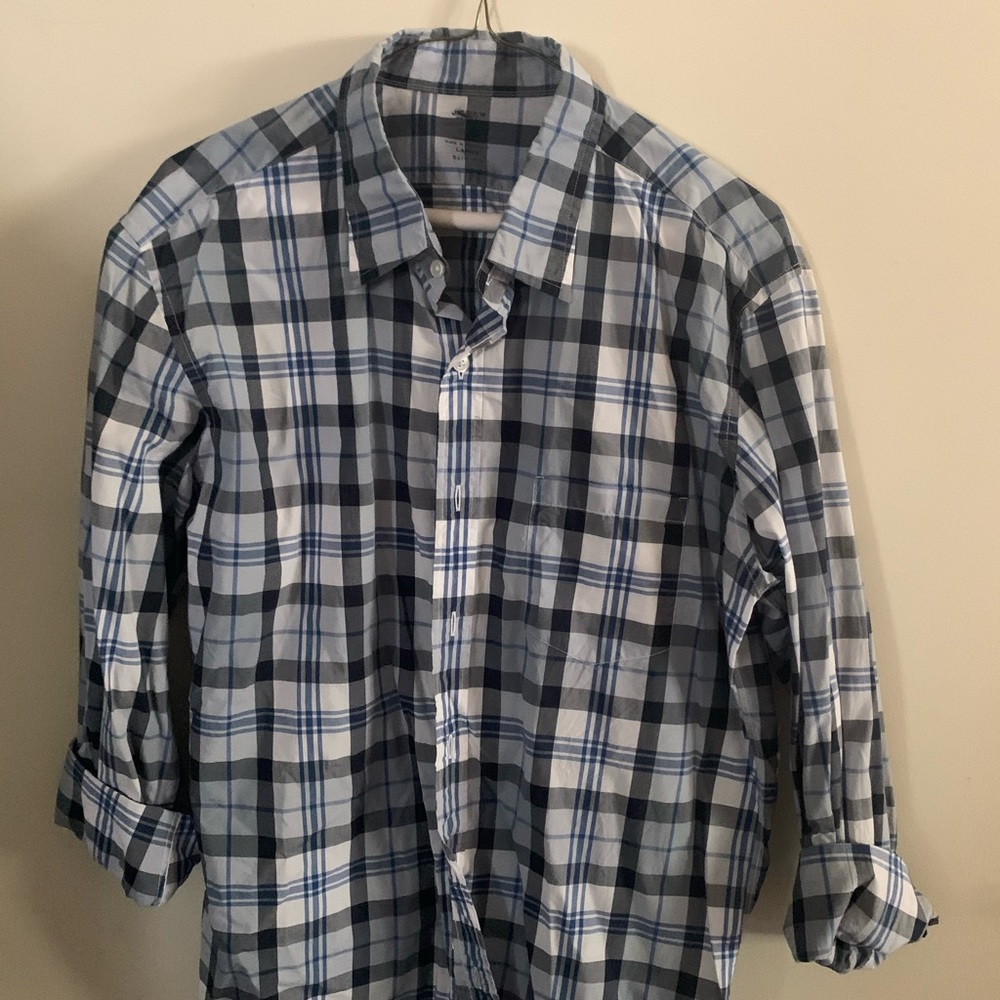jcrew men’s dress shirt